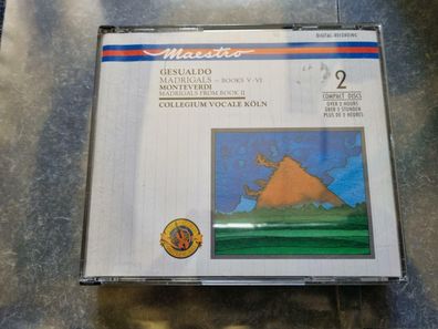 Collegium Vocale Köln/ Gesualdo/ Monteverdi - Madrigals 2 x CD