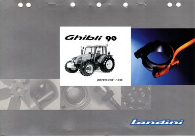 Ersatzteilliste für den Landini Traktor Ghibli 90 Ungebraucht
