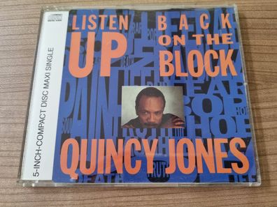 Quincy Jones - Back On The Block / Listen Up CD Maxi Germany