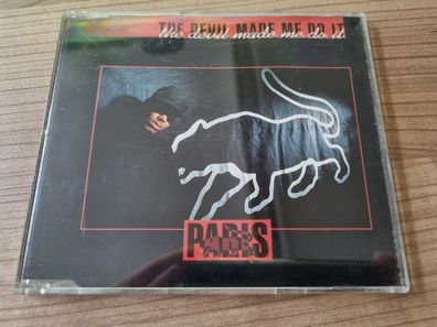 Paris - The Devil Made Me Do It CD Maxi Belgium