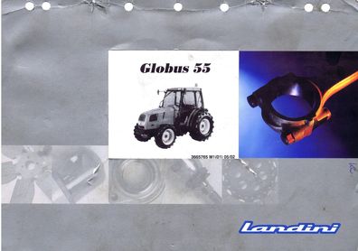 Ersatzteilliste für den Landini Traktor Globus 55 Ungebraucht