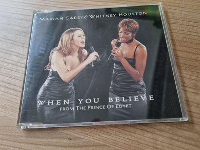 Mariah Carey & Whitney Houston - When You Believe CD Maxi Europe
