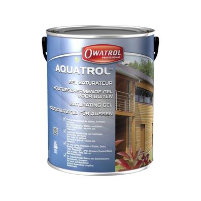Owatrol Aquatrol - 1 LTR Holzschutz-gel FÜR AUSSEN Witterungsschutz Farbwahl