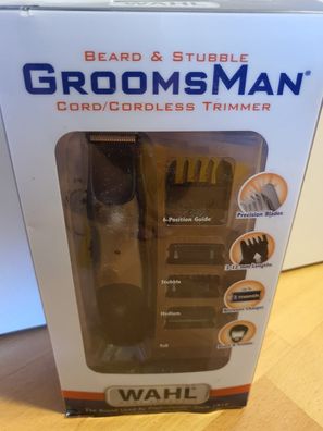 Groomsman Beard & Stubble Wiederaufladbarer All-in-One Trimmer für Männer