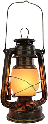 Vintage-Laterne, Hurrikan-Lampe, wiederaufladbar, kabellose Tischlampe, LED-Licht