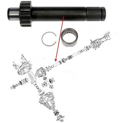 Differenzial Ausgangswelle vorne innen rechts RAM 1500 Bj:12-23 (Gen.4 & Gen.5)