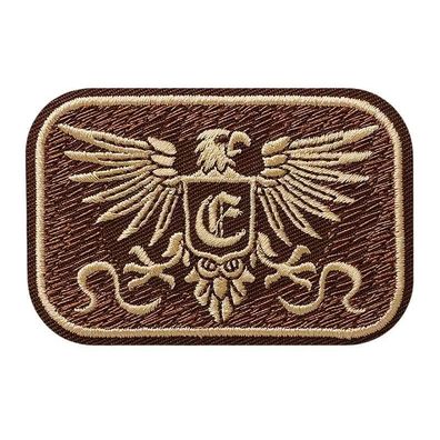 Mono Quick 1230x Wappen Applikation, Bügelbild, Patch, Adler oder Löwe