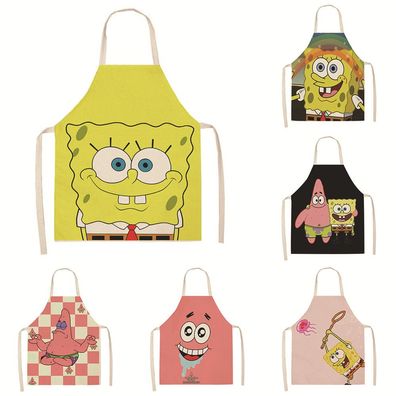 SpongeBob Patrick Star Neckholder Grillschürze BBQ Antifouling Olfest Küchenschürze