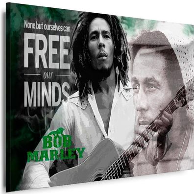 Bilder Bob Marley Sänger Musik Leinwandbilder Kunstdruck Xxl Top Myartstyle