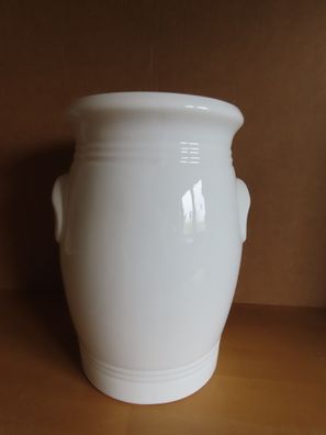 Buffet-Topf Abfallbehälter für Tische Vase weiß ca. 32cm / Pulsiva