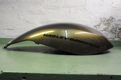 Harley Night Rod Special Lacksatz, Airbox-Cover, Fender, Sidecover, Olive-Gold.