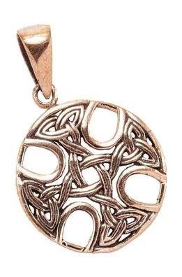 Keltischer Anhänger 3.5 cm Kelten-Kreuz Bronze