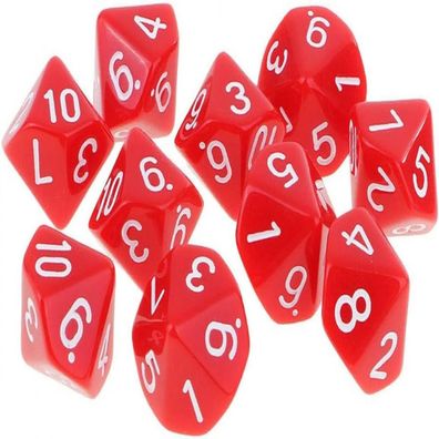 10 STßCKE Polyedrische Wérfel Dice Spielwérfel Verrotten