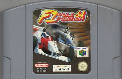 F1 Pole Position 64 Nintendo 64 1997 N64 Ubi Soft PAL Formel 1 - Ausführ...