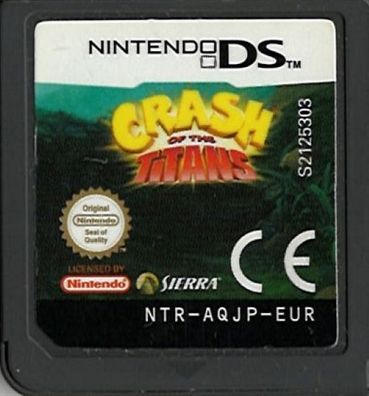 Crash of the Titans Sierra Nintendo DS DSL DSi 3DS 2DS NDS NDSL - Ausfüh...