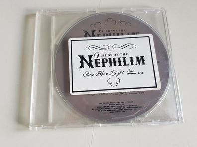 Fields of the Nephilim - For her light Maxi-CD PROMO
