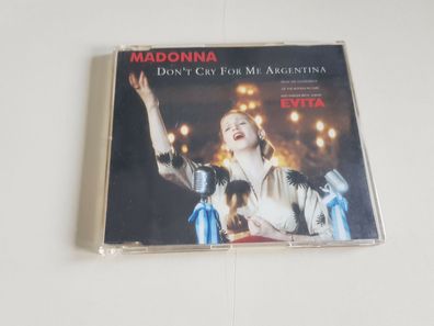 Madonna - Don't cry for me Argentina Remixes Maxi-CD Germany