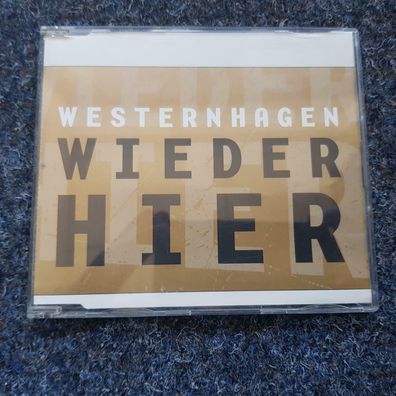 Marius Müller Westernhagen - Wieder hier CD Maxi Single