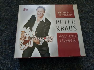 Peter Kraus - Wie ein Tiger 3 CD-Box/ Greatest Hits mit Hit-Medley