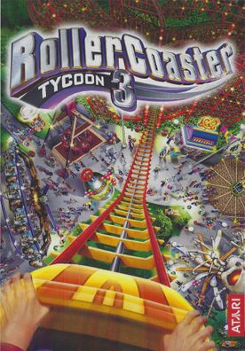 Roller Coaster Tycoon 3 Atari Frontier Computer PC - Ausführung: mit OVP