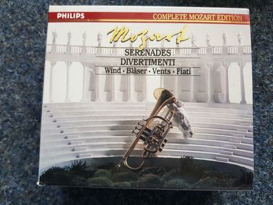 Mozart - Serenades and Divertimenti for Wind 6 CD-Box