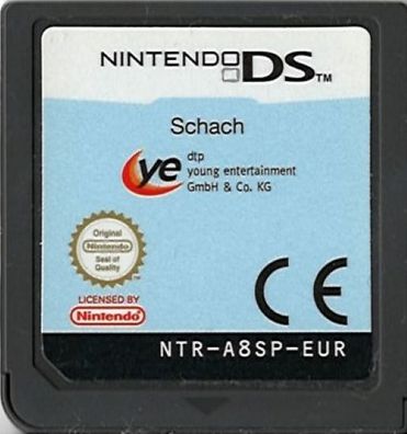 Schach ye Inpendent Nintendo DS DSi 3DS 2DS - Ausführung: nur Modul