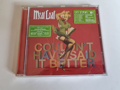 Meat Loaf - Couldn't Have Said It Better CD Europe