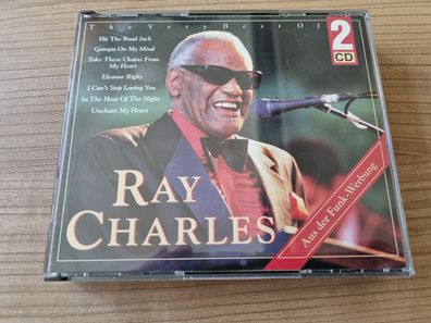 Ray Charles - The Very Best Of 2 x CD Germany FAT BOX