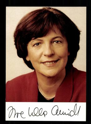 Ulla Schmidt Autogrammkarte Original Signiert # BC 203704