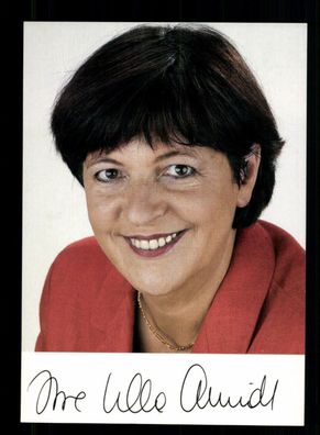 Ulla Schmidt Autogrammkarte Original Signiert # BC 203705