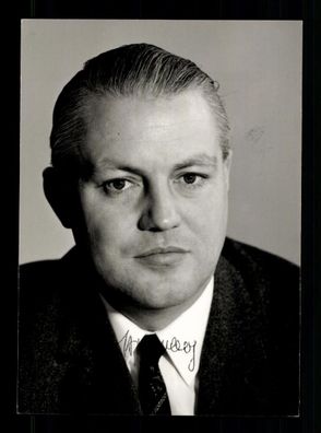 Gerhard Stoltenberg 1928-2001 Ministerpräsident Schleswig Holstein # BC 203770