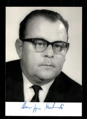Hans Jürgen Wischnewski 1922-2005 SPD Bundesminister 1966-1968 # BC 204021