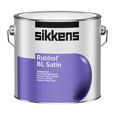 Sikkens Rubbol BL Satin 2.5 Liter WEISS Seidenglanzlack Weisslack Acryllack