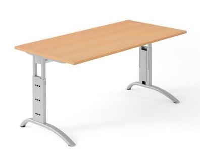 Schreibtisch Flensburg 160 x 80 cm Bürotisch Tisch Büromöbel Arbeitstisch NEU