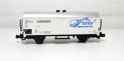 Spur N Minitrix 13225 Kühlwagen Interfrigo Seefisch 805 1 026-6 DB OVP (5491G)
