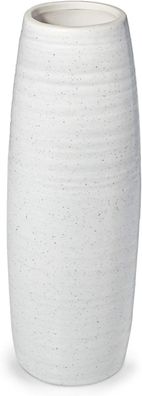 Dr. Cerart Vase Moderne Deko Blumenvase Bodenvase Vasen Dekoration Weiß