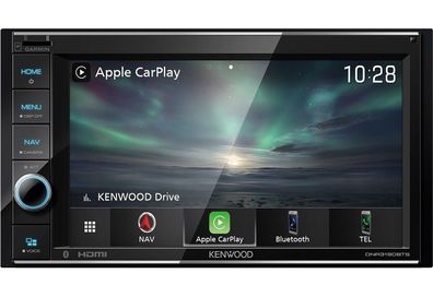 Kenwood DNR3190BTS Navigationssystem 2 DIN Autoradio Apple CarPlay Bluetooth HDMI