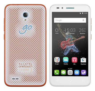 Alcatel OneTouch Go Play 7048X Orange 4G (LTE) Einsteiger Kinder Android Smartphon...