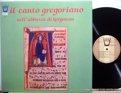 ARION ARN 336024 - Il Canto Gregoriano Nell'Abbazia Di Kergonan