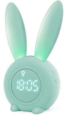 Kinder Lichtwecker Cute Rabbit Wake Up Kinderwecker Creative Nachttischlampe