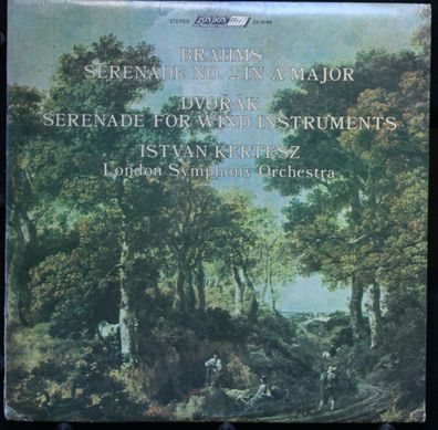 London Records CS 6594 - Serenade No. 2 In A, Op. 16 / Serenade For Wind, Op. 44