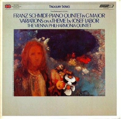 London Records STS 15401 - Franz Schmidt, Piano Quintet In G Major, Variations O