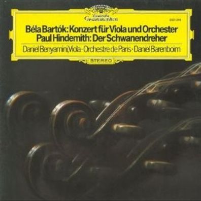 Deutsche Grammophon 2531 249 - Konzert Für Viola Und Orchester / Der Schwanendr