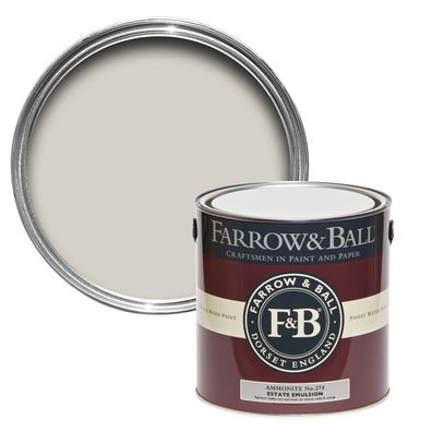 Farrow & Ball , Estate Emulsion, Matte Wandfarbe, Ammonite / 274, 3 Größen