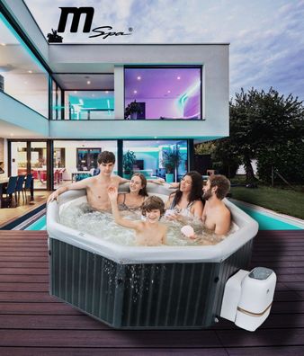 MSPA Whirlpool Tuscany 2026 Outdoor Pool 6 Pers. App Steuerung UVC XXL