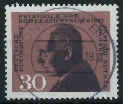 BRD BUND 1967 Nr 537 zentrisch gestempelt X6A349E