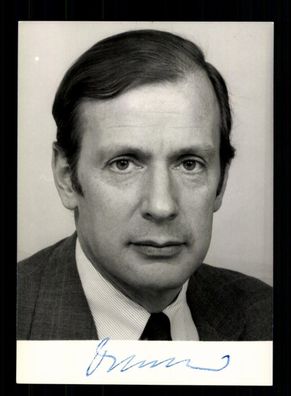 Klaus von Dohnanyi Bürgermeister Hamburg 1981-1988 Original Signiert # BC 204657