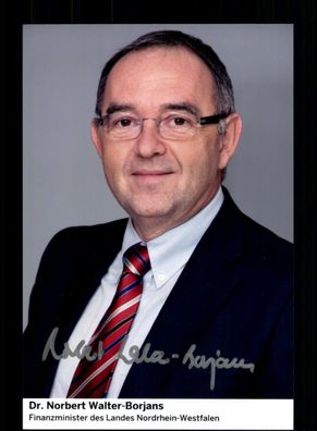 Norbert Walter Borjans SPD Vorsitzender 2019-2021 Original Signiert # BC 204669