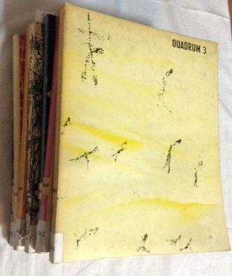 Quadrum. Revue Internationale d'Art Moderne - Ausgabe 1 bis 7 (1956-59)