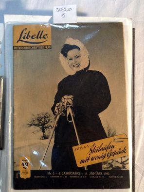 Konvolut - Libelle die Wochenschrift der Frau 17 Hefte von 1952/1953